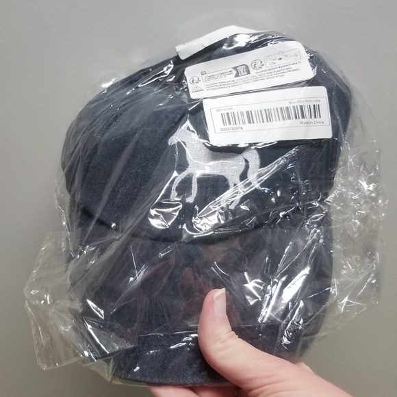 Other - NIB blue and white horse baseball cap